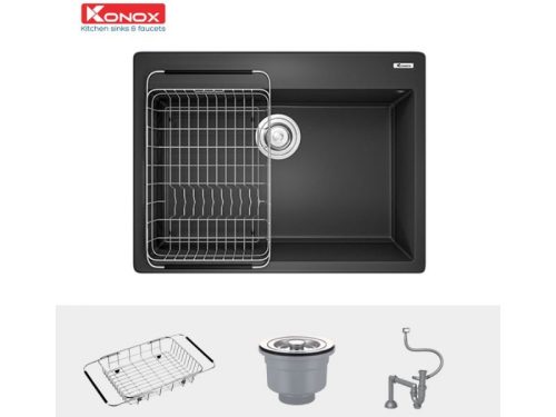 Phụ kiện của Chậu rửa bát Granite Ruvita 680 Black