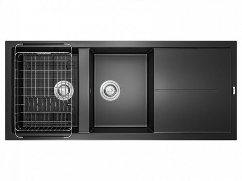 Chậu rửa bát Konox Granite Livello Smart 1160 Black