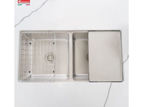 Chậu rửa bát Konox Workstation - Undermount Sink KN8646DU Dekor