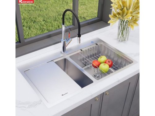Chậu rửa bát Konox Workstation Undermount Sink KN8651TD Dekor 3 Chậu rửa bát Workstation Undermount Sink KN8651TD Dekor