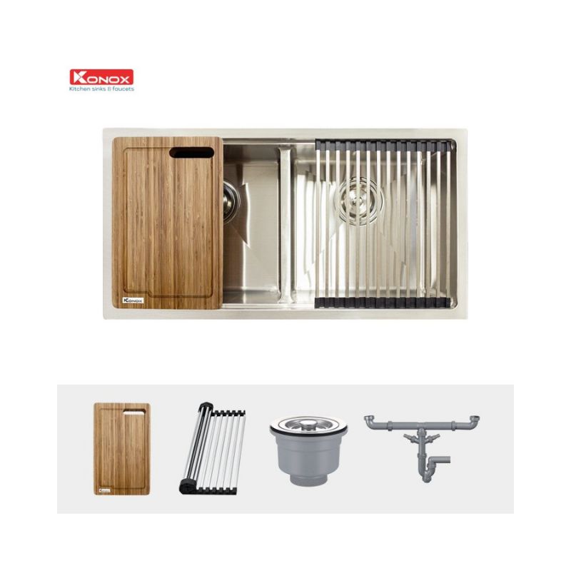 Phụ kiện của Chậu rửa bát Konox Workstation - Undermount Sink KN8745DUB