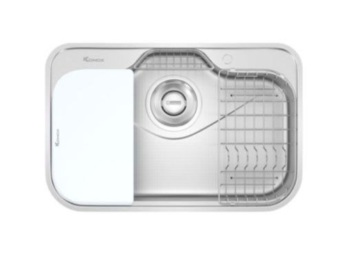 Chậu rửa bát inox 1 hố Konox Tari 7851SR