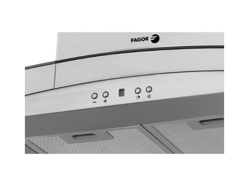 Bảng điều khiển của máy hút mùi áp tường Fagor 3CFV-901X