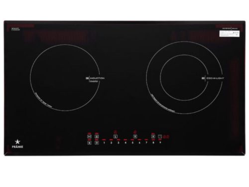 Bếp từ kết hợp hồng ngoại Pramie PRTH-2101 2 vùng nấu lắp âm