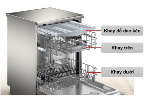 Khay rửa của máy rửa bát độc lập Bosch SMS4HMI07E serie 4