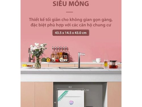 Kích thước máy lọc nước đặt gầm A. O. Smith ROSS™ LUX-AOU800HOT [NEW]