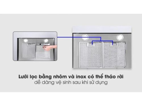 Tám lọc máy hút mùi áp tường tuần hoàn Pramie AC17-700 Air