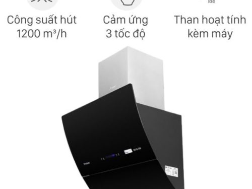 Máy hút mùi áp tường tuần hoàn Pramie DE19-700 Air 3 Tính năng máy hút mùi áp tường tuần hoàn Pramie DE19-700 Air