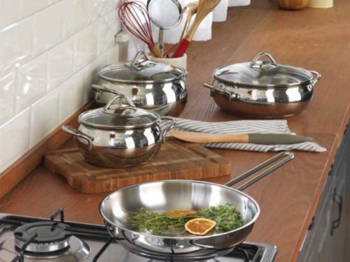 Bộ nồi chảo Elica Astra Cookware A2020 3 Hình ảnh bộ nồi chảo Elica ASTRA COOKWARE A2020