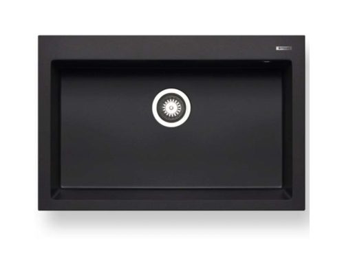 Chậu rửa bát Elica Pyragranite Istros 1B Iron Carbon 70049211