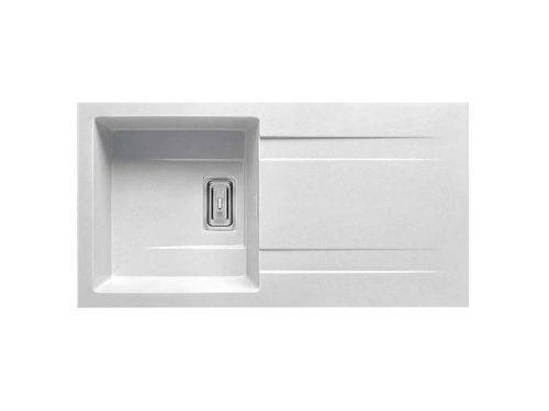 Chậu rửa bát Elica Pyragranite Kartesio 1B 1D Snow 70054411