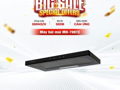 Máy hút mùi âm tủ Malloca MH 70BTC