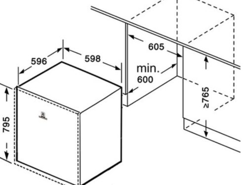 Kích thước máy rửa bát bán âm Richborn RDP6080SPB