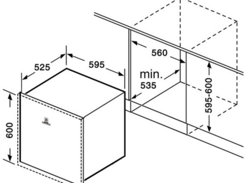 Kích thước máy rửa bát âm Richborn rds6060mus