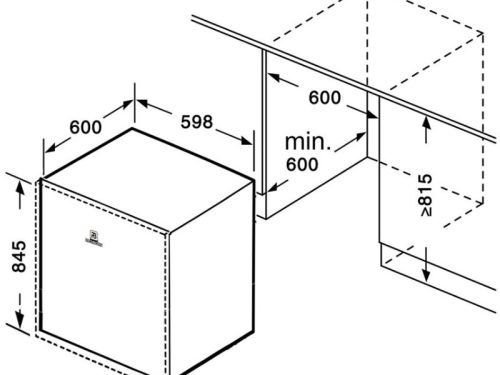 Kích thước máy rửa bát bán âm Richborn RDS6085FMS