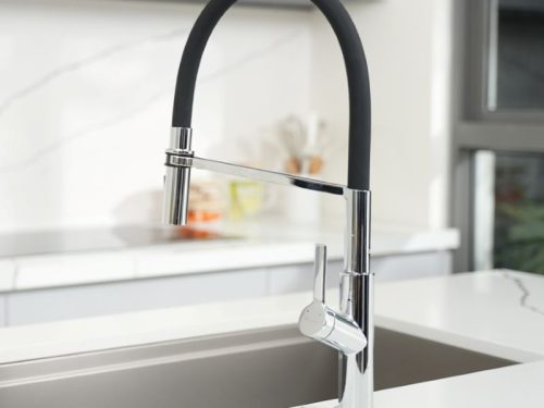 Vòi rửa bát nóng lạnh Konox Tema Chrome 3 Hình ảnh thực tế vòi rửa bát nóng lạnh Konox Tema Chrome