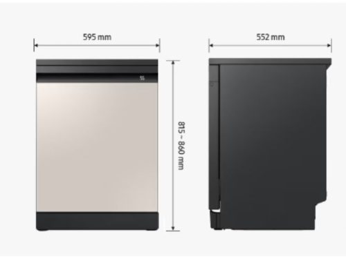 Kích thước máy rửa bát độc lập Samsung Bespoke DW60CB750FAPSV