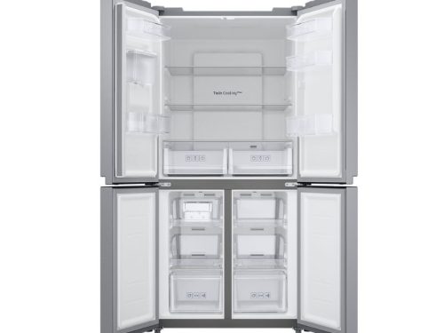 Thiết kế tủ lạnh 4 cánh side by side 488 lít Samsung RF48A4010M9/SV