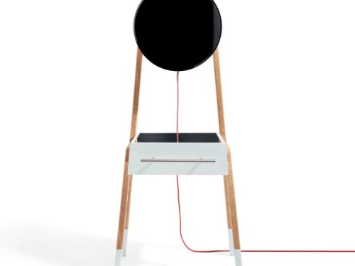 Bếp từ đôi kết hợp máy hút mùi Upscale CUCINOTTA di động