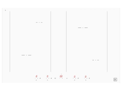 Bếp từ Upscale 4 vùng nấu FI74TW lắp âm