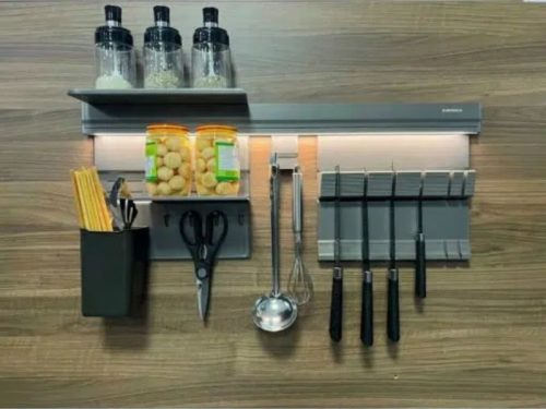 Hình ảnh giá treo ngoài có đèn led Eurogold EVM700