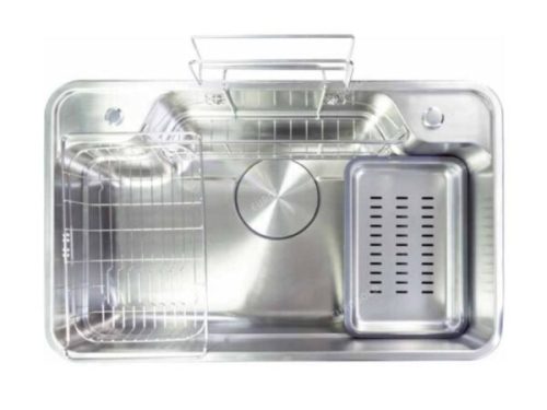Chậu rửa bát inox 1 hố Eurogold EUD88050