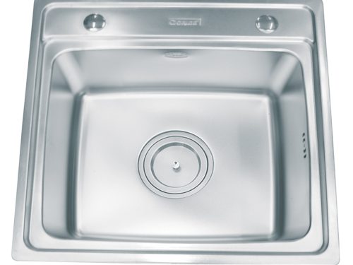 Chậu rửa bát inox 1 hố Gorlde GD-919