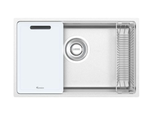 Chậu rửa bát inox 1 hố Konox TARI 7648SR