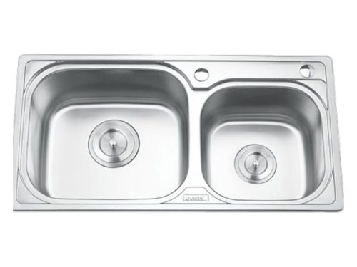 Chậu rửa bát inox 2 hố Gorlde GD-5102