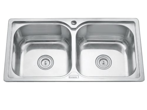 Chậu rửa bát inox 2 hố Gorlde GD-5222