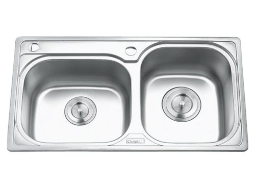 Chậu rửa bát inox 2 hố Gorlde GD-5302