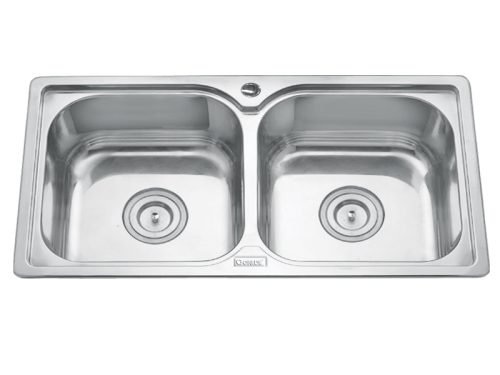 Chậu rửa bát inox 2 hố Gorlde GD-5406