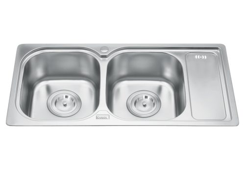 Chậu rửa bát inox 2 hố Gorlde GD-5505