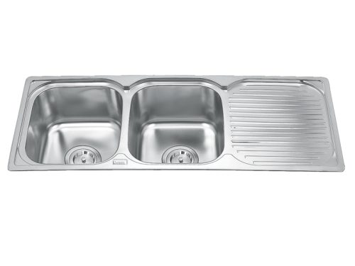 Chậu rửa bát inox 2 hố Gorlde GD-5525