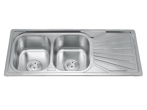 Chậu rửa bát inox 2 hố Gorlde GD-5526
