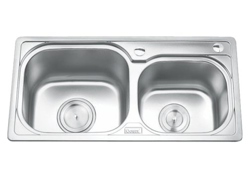 Chậu rửa bát inox 2 hố Gorlde GD-5602