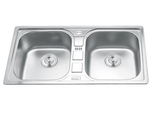 Chậu rửa bát inox 2 hố Gorlde GD-5612