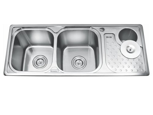 Chậu rửa bát inox 2 hố Gorlde GD-5803