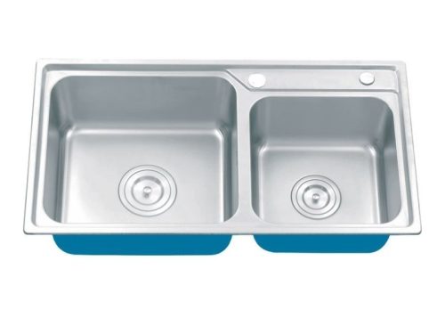 Chậu rửa bát inox 2 hố Gorlde GD-930