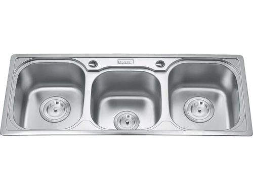 Chậu rửa bát inox 3 hố Gorlde GD-5631