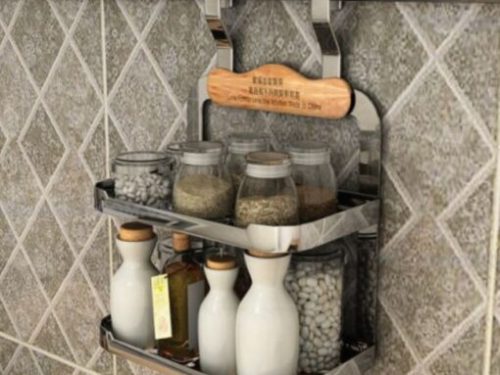 Giá gia vị treo ngoài 2 tầng Eurogold EV28