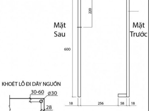 Kích thước giá gia vị điện Eurogold EMS3090