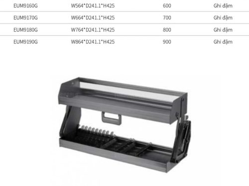 Kích thước giá nâng hạ Eurogold EUM9190G
