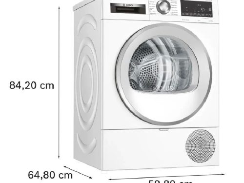 Máy sấy bơm nhiệt Bosch 8kg WQG233C90 Serie 6 4 Kích thước máy sấy bơm nhiệt Bosch 8kg WQG233C90 Serie 6