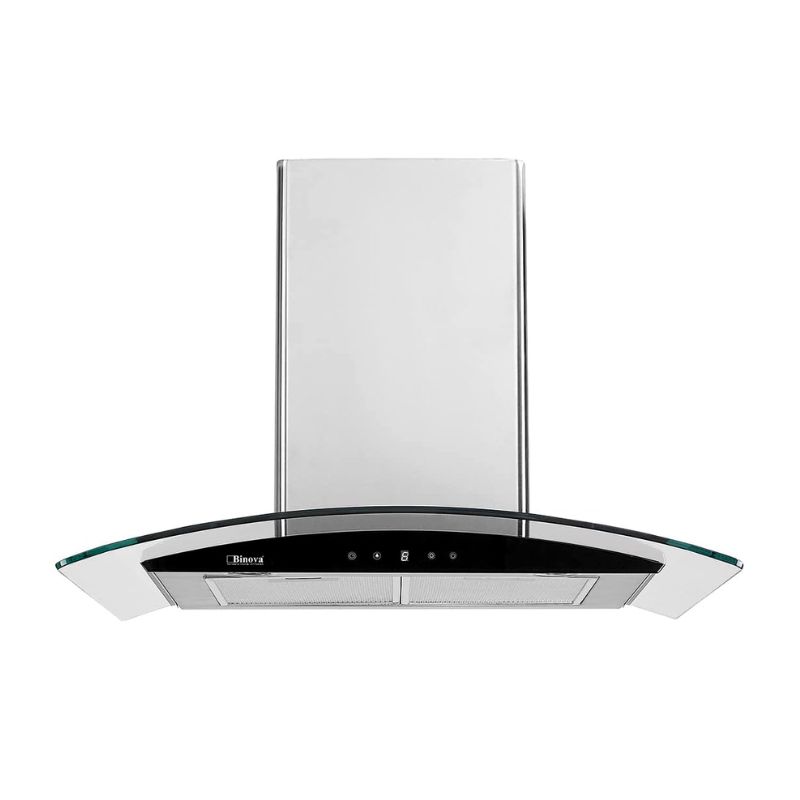 Máy hút mùi áp tường Binova BI-77-GT-07 Máy hút mùi áp tường Binova BI-77-GT-07