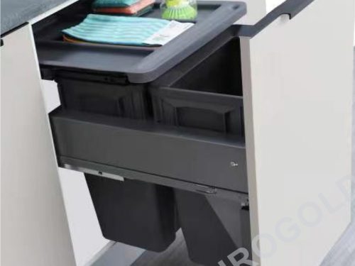 Thùng rác âm tủ giảm chấn Eurogold EA450