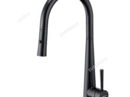 Vòi rửa bát nóng lạnh Eurogold EUF118DR có dây rút