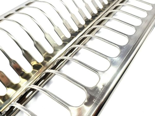 Ảnh thực tế giá bát đĩa cố định Inox dạng chữ V BossEU BS1060V