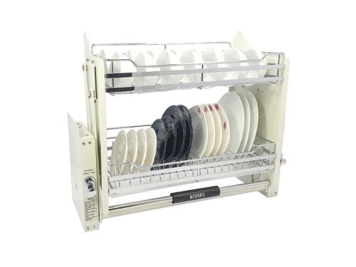 Ảnh thực tế giá bát nâng hạ inox 304 BossEU BS304.180DS