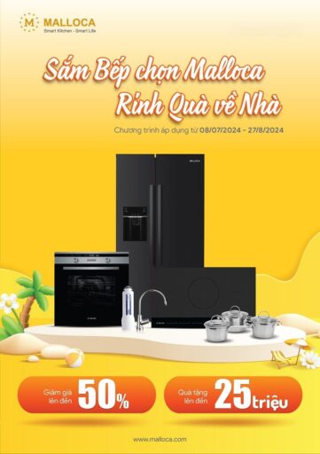 Sắm bếp cùng Malloca - Rinh quà về nhà!